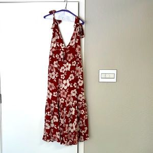 Abercrombie & Fitch maxi floral dress.